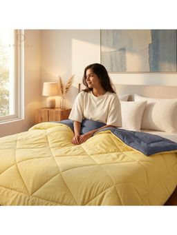 Epicasa - Yellow Solid Comforter