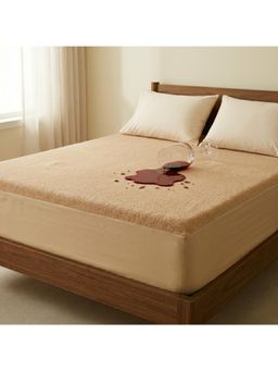 Epicasa - Beige Terry Mattress Protector