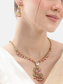 Nuyug - Gold Plated Myra Heritage Jewelry Set
