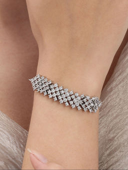 Nuyug - Diamond Mesh Adjustable Bracelet