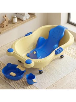 StarAndDaisy - Baby Bath Tub for 0 to 5 Years with Bathing Accessories Tray & Mug