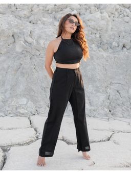 Babli - Royal Black Trouser