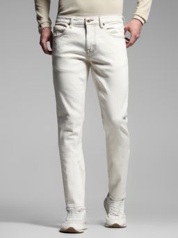 Jack & Jones - Beige Slim Fit Jeans