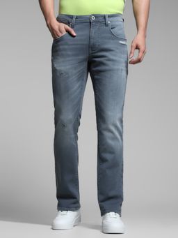 Jack & Jones - Grey Regular Fit Jeans
