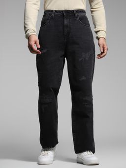 Jack & Jones - Black Loose Fit Jeans