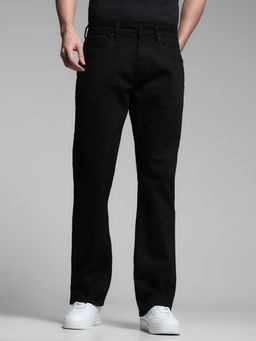 Jack & Jones - Black Straight Fit Jeans