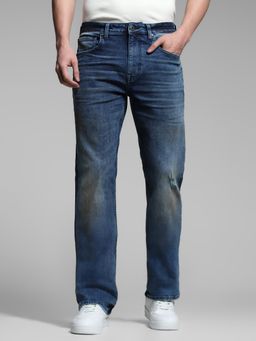 Jack & Jones - Blue Straight Fit Jeans