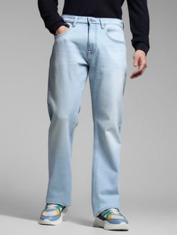 Jack & Jones - Straight Fit Blue Jeans