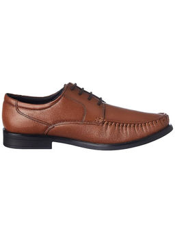 Lee Cooper - Men Brown Lace-Up Derbies