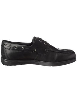 Lee Cooper - Men Black Boat Shoes