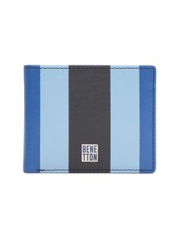 Tommy Hilfiger - United Colors of Benetton Men Leather Global Coin Wallet - Multi-Color