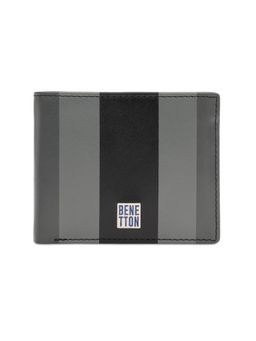 Tommy Hilfiger - United Colors of Benetton Men Leather Slim Fold Wallet - Multi-Color