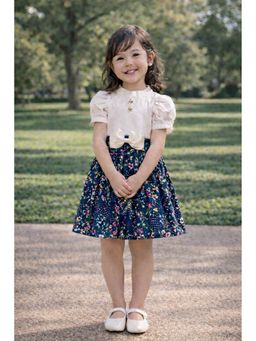 THE PONY AND PEONY CO. - Midnight Floral Dress