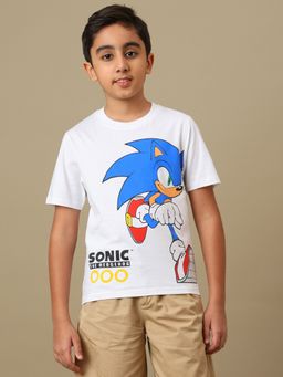 Kidsville - Official Sonic Graphic Printed T-shirt