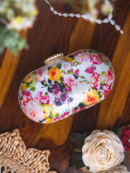 NR by Nidhi Rathi - Printed Multi-Color Clutch