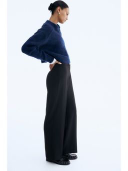 H&M - Women Black Tailored trousers