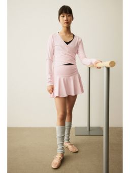 H&M - Girls Pink Tennis skirt with DryMove