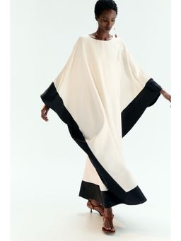 H&M - Women White Satin kaftan dress