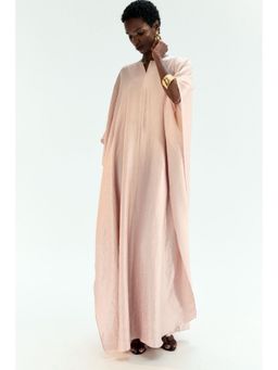 H&M - Women Pink Shimmering kaftan dress