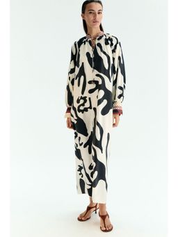 H&M - Women White Loose-fit dress