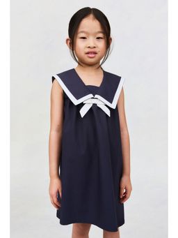 H&M - Girls Blue Cotton sailor dress