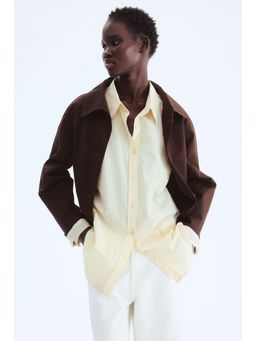 H&M - Women Brown Twill jacket