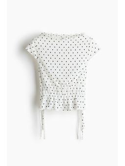 H&M - Women White Smocked top