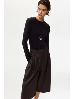 H&M - Women Brown Wide culottes