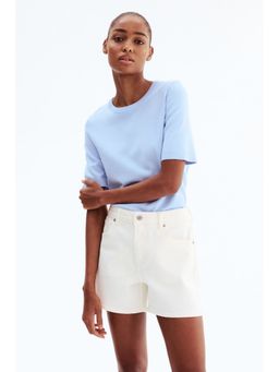 H&M - Women White Denim shorts