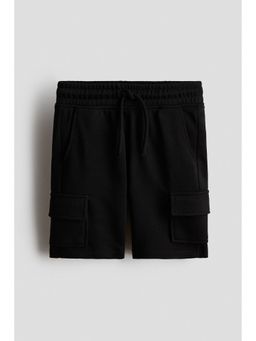 H&M - Boys Black Cargo sweatshorts