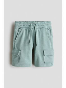 H&M - Boys Turquoise Cargo sweatshorts
