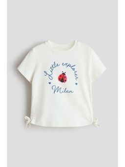 H&M - Girls Multi-Color Printed top