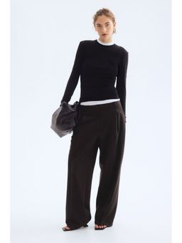 H&M - Women Brown Wide trousers