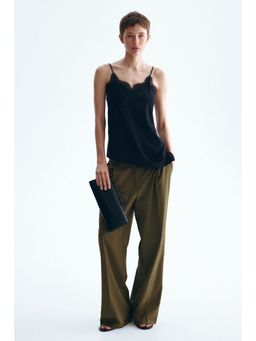 H&M - Women Green Wide trousers