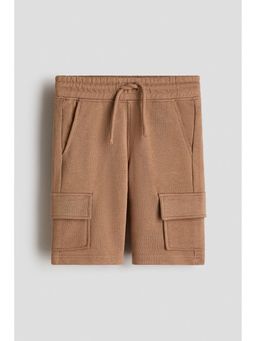 H&M - Boys Brown Sweatshirt cargo shorts