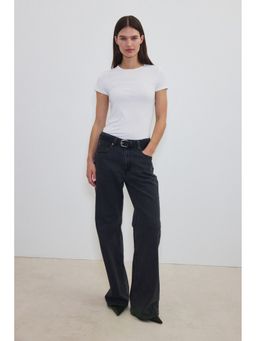 H&M - Women White Warming Slim Fit T-shirt