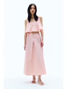 H&M - Women Pink Flared skirt