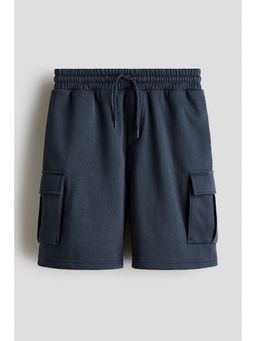 H&M - Boys Grey Cargo sweatshirt shorts