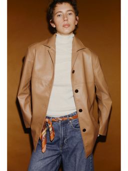 H&M - Women Brown Coated jacket