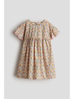 H&M - Girls Multi-Color Printed cotton dress