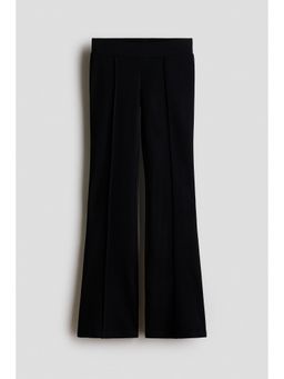 H&M - Girls Black Flared jersey leggings
