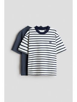 H&M - Boys Blue 2-pack T-shirts