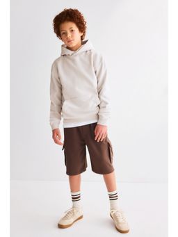 H&M - Boys Beige Cargo sweatshorts