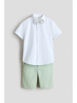 H&M - Boys Green 3-piece dressy set