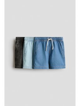 H&M - Boys Blue 3-pack denim shorts