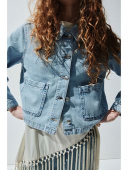 H&M - Women Blue Denim jacket