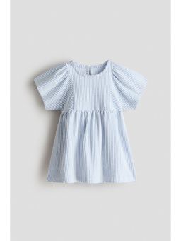 H&M - Girls Blue Printed jersey dress