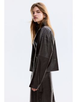 H&M - Women Brown Coated jacket