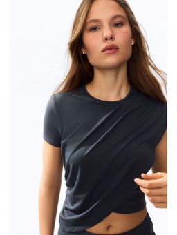 H&M - Women Grey Layered top