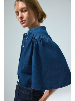 H&M - Women Blue Denim blouse